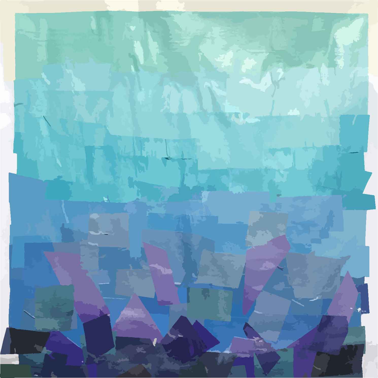 Céu Azul — abstract painting