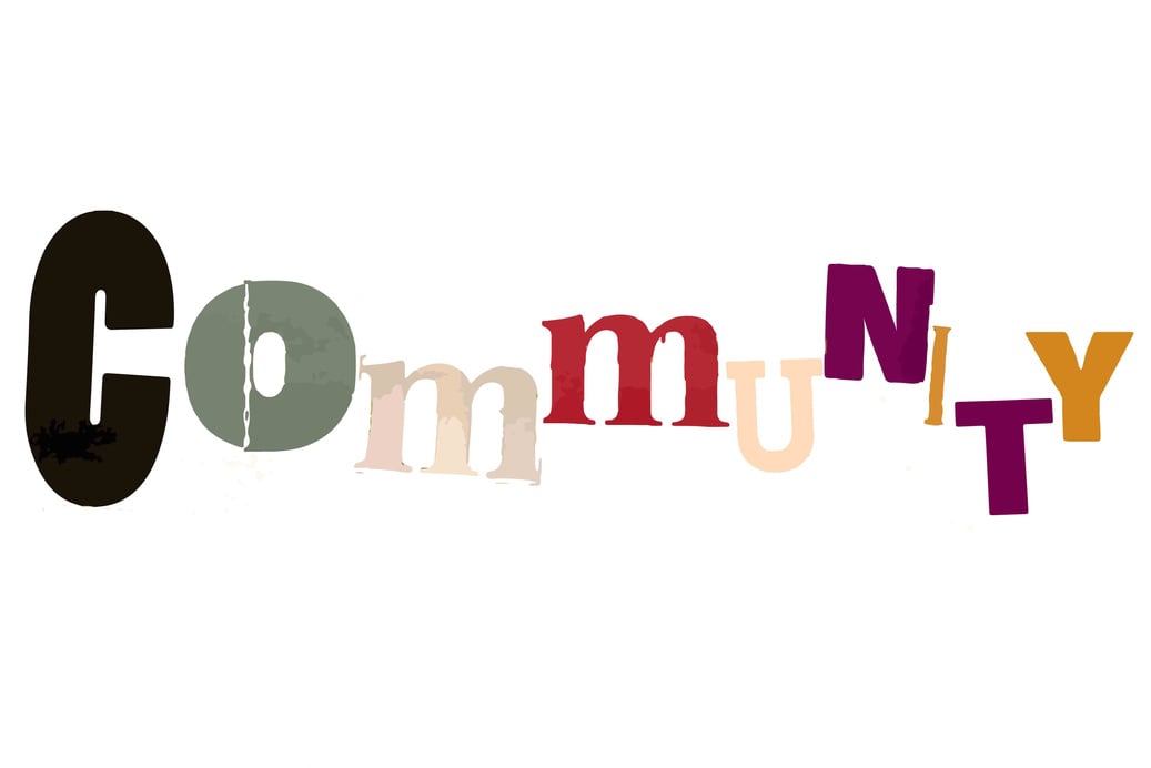 Community Letter Collage